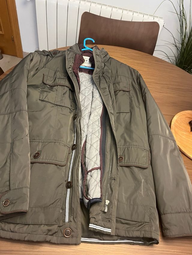 Chaquetón hombre 2 piezas con chaleco