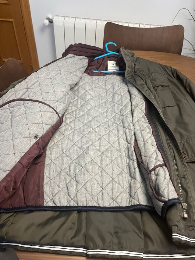 Chaquetón hombre 2 piezas con chaleco