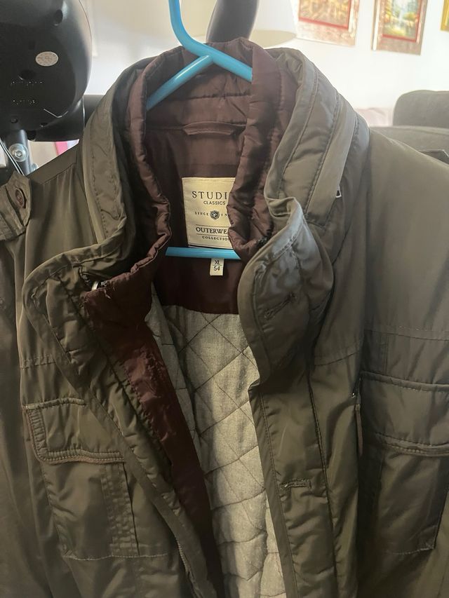 Chaquetón hombre 2 piezas con chaleco