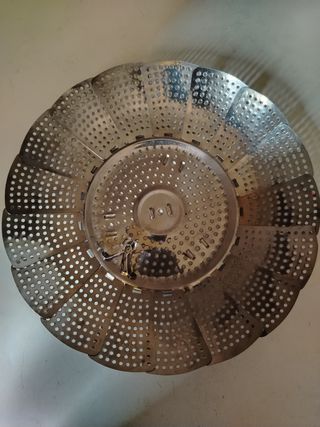 Cestello vaporiera in metallo diametro 30 cm