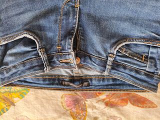 Pantalón pitillo azul