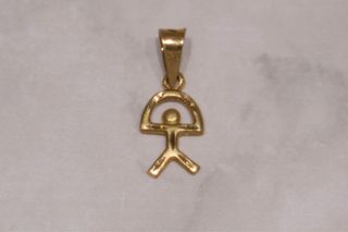 COLGANTE INDALO, ORO 18K/0.4g