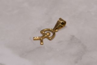 COLGANTE INDALO, ORO 18K/0.4g