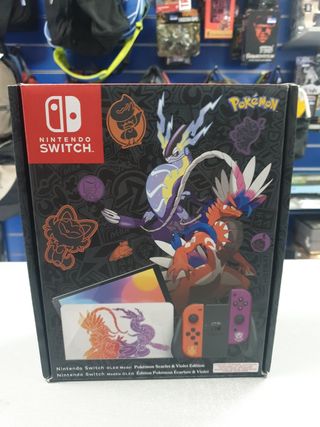 Nintendo Switch OLED Ed Pokémon Scarlatto e Viola