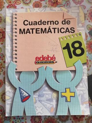 Cuaderno de matemáticas para Primaria.