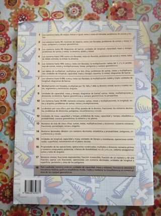 Cuaderno de matemáticas para Primaria.