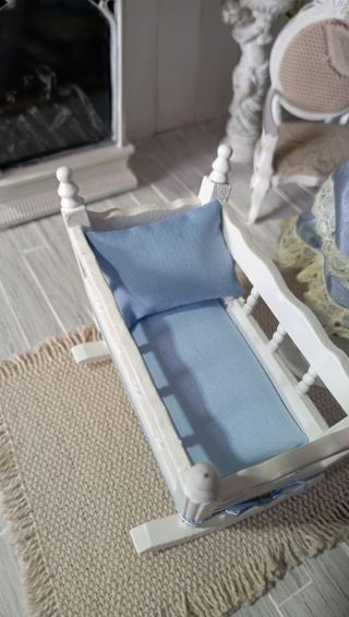 Culla miniatura Dollhouse scala 1:12