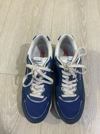 Autry Hyperway Zapatillas Deportivas Azul Beige