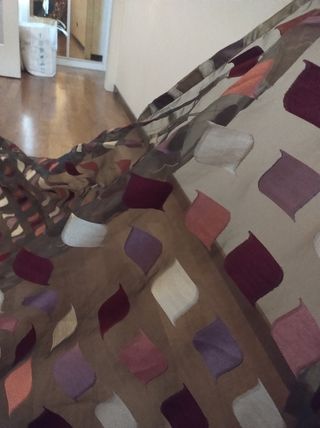 Tenda a velo moderna 340x285 semi-trasparente