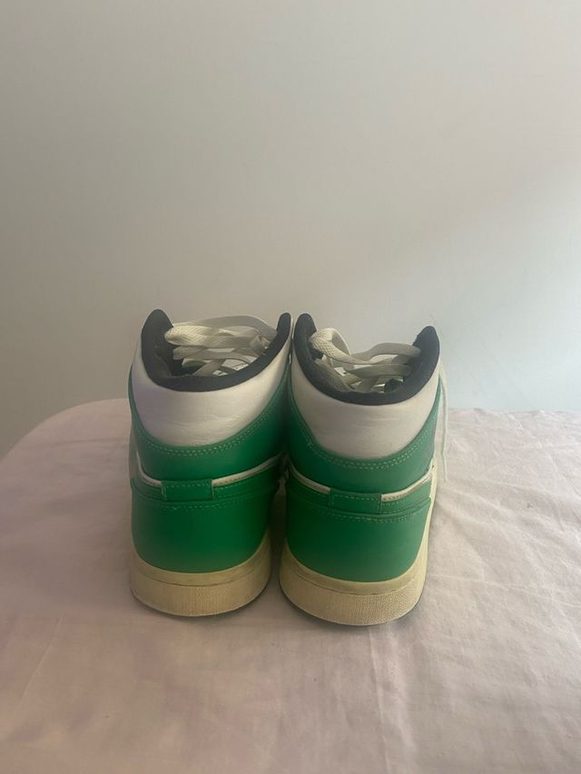 Nike Jordan 1 Mid Verde Blanco Talla 42