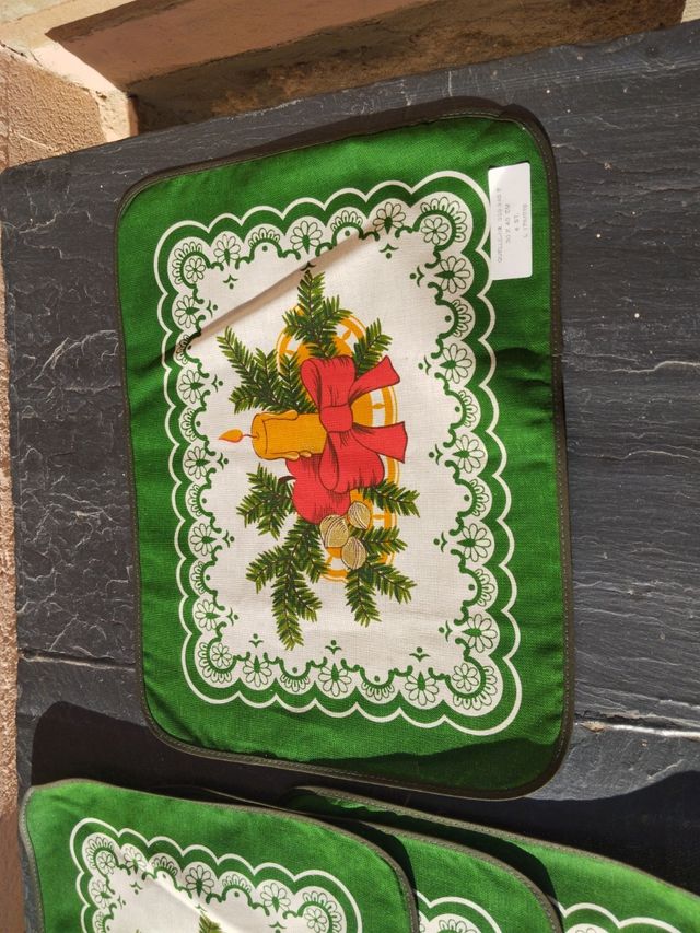 4 tovagliette natalizie individuali