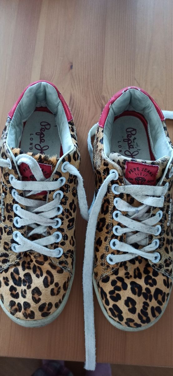 Zapatillas Pepe Jeans Talla 38 Animal Print