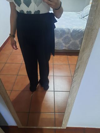 Pantalones premamá negros