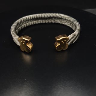 Pulsera Tous Oso Oro 18kt y Acero