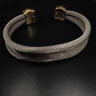 Pulsera Tous Oso Oro 18kt y Acero
