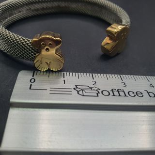 Pulsera Tous Oso Oro 18kt y Acero
