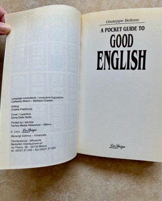 Set 3 Libri Tascabili sull'Inglese