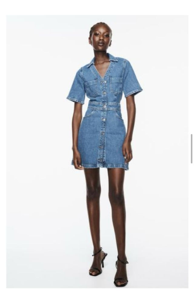 Vestido vaquero Zara