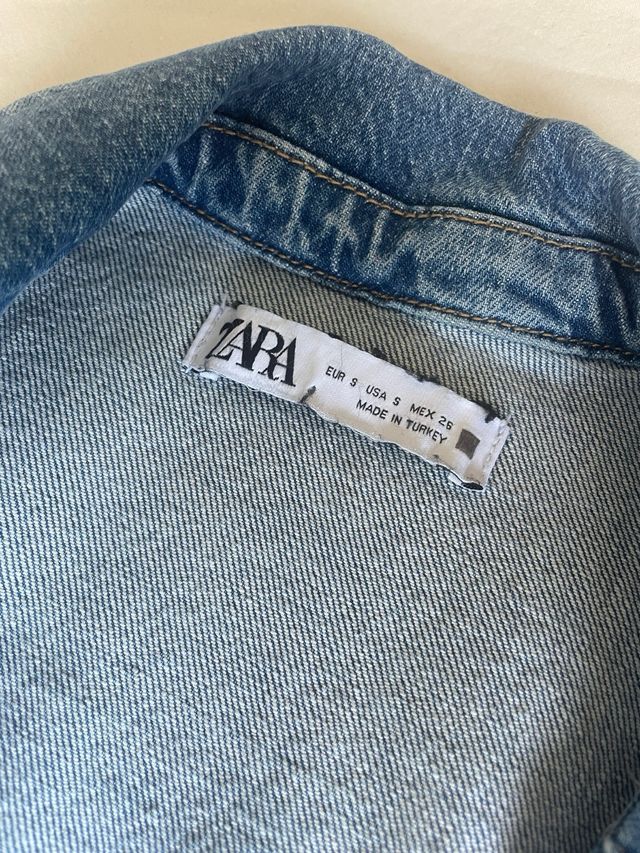 Vestido vaquero Zara