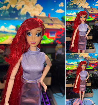 Muñeca Barbie Ariel Enchanted Elegance