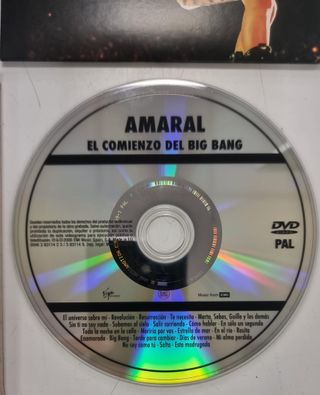 AMARAL COMIENZO DEL BIG BANG GIRA 2005