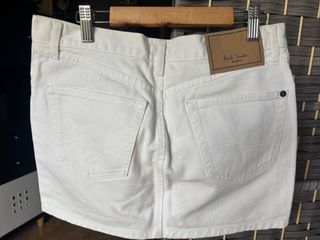 Falda Paul Smith Blanca Mujer