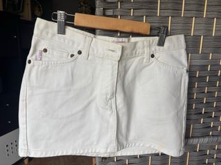 Falda Paul Smith Blanca Mujer