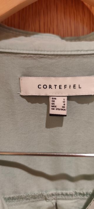 Blusa Cortefiel verde