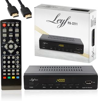 ✨ - LEYF PA-2211 Décodeur TNT - Full HD 1080p - Ch