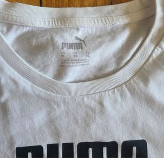 Camiseta Puma Blanca Talla