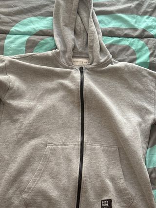 Sudadera gris Lefties 11-12 años