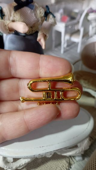 Trombone miniatura scala 1:12