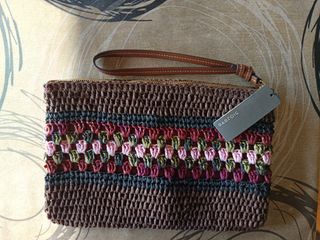 Neceser tejido Parfois multicolor