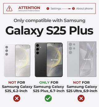 ✨ - Dexnor Compatible con Funda Samsung Galaxy S25