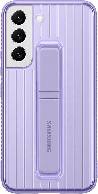 ✨ - Galaxy S22 S901 Funda Protectora de pie Lavend