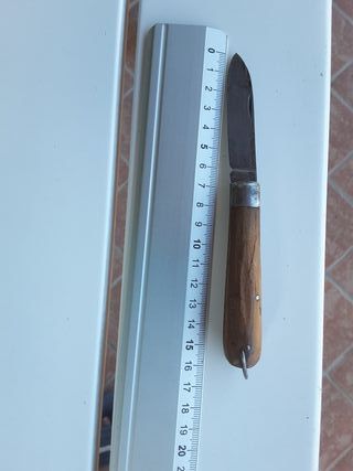 2 Coltelli Vintage Manico Legno