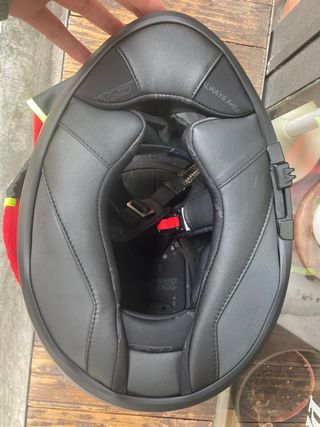 Casco Moto LS2 Talla XS Gris