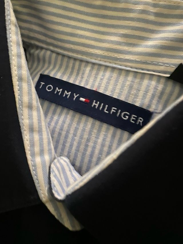 Camisa mujer Tommy Hilfiger Talla S Azul Marino 