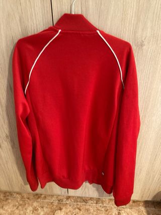 Chaqueta chándal Adidas Roja Talla S