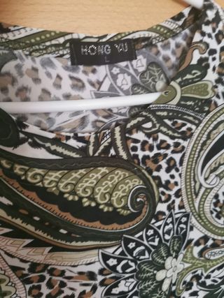 Camiseta con estampado talla xl mujer chica