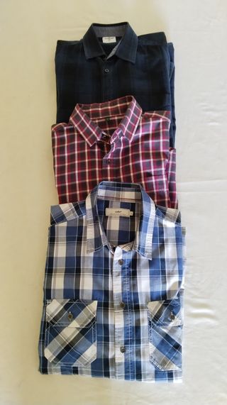 Lote 3 Camisas Talla L