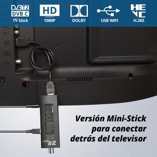 ✨ - Decodificador TDT HD with USB WiFi,Sintonizado
