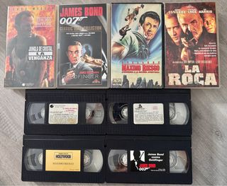 Lote 4 Películas VHS variadas