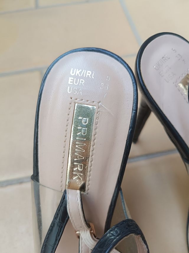 Zapatos de tacón negros Primark