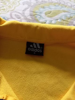 Chándal Adidas niño amarillo y negro