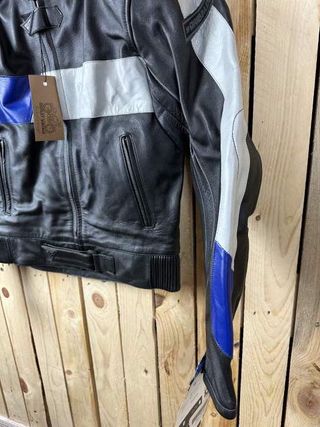 CHAQUETA T-M DE MOTO GARIBALDI MUJER NEGRA 1