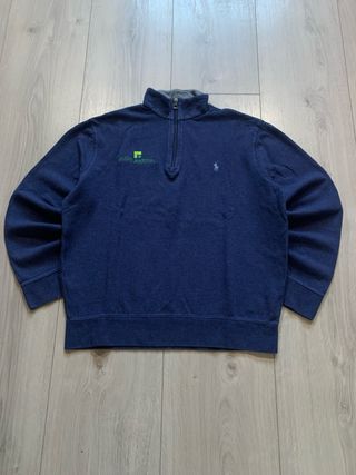 Jersey Ralph Lauren 1/4 Zip Azul Marino