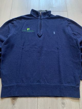 Jersey Ralph Lauren 1/4 Zip Azul Marino