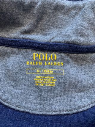 Jersey Ralph Lauren 1/4 Zip Azul Marino