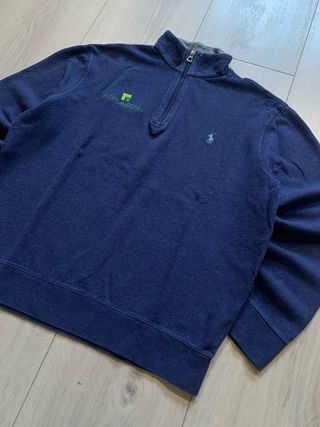 Jersey Ralph Lauren 1/4 Zip Azul Marino